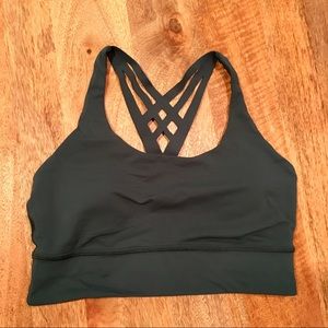 Lululemon Mind Over Miles Bra Teal